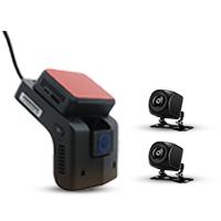 H20P with 2 External Cameras AI Dashcam